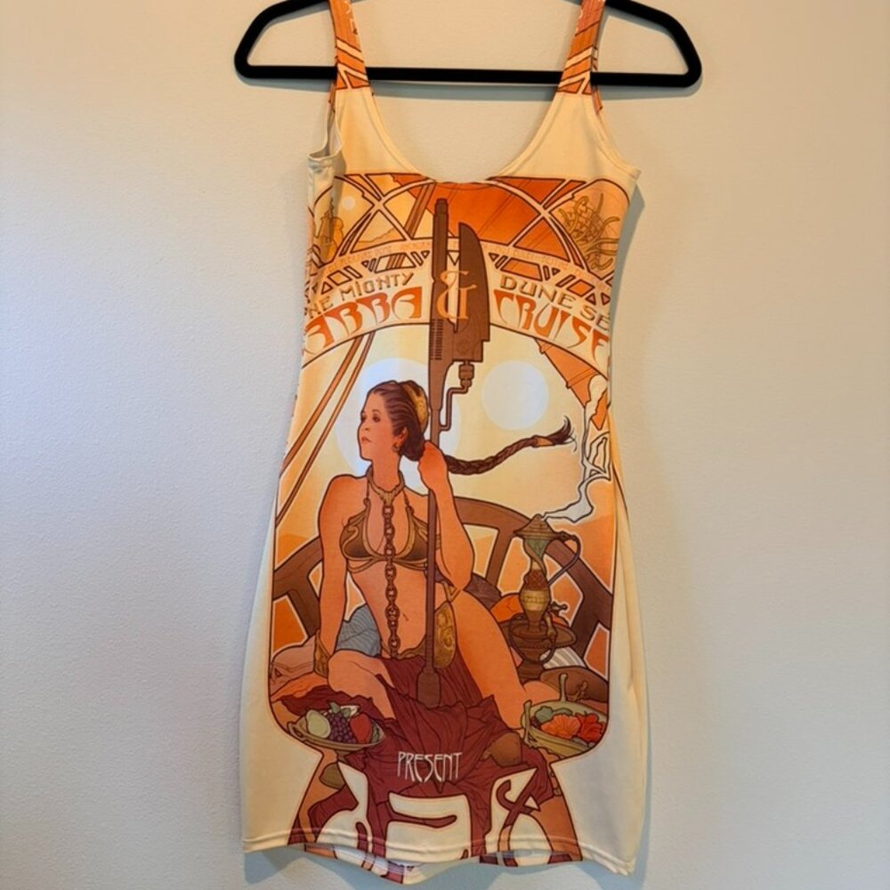 BlackMilk Art Nouveau Leia Dress - Size Small